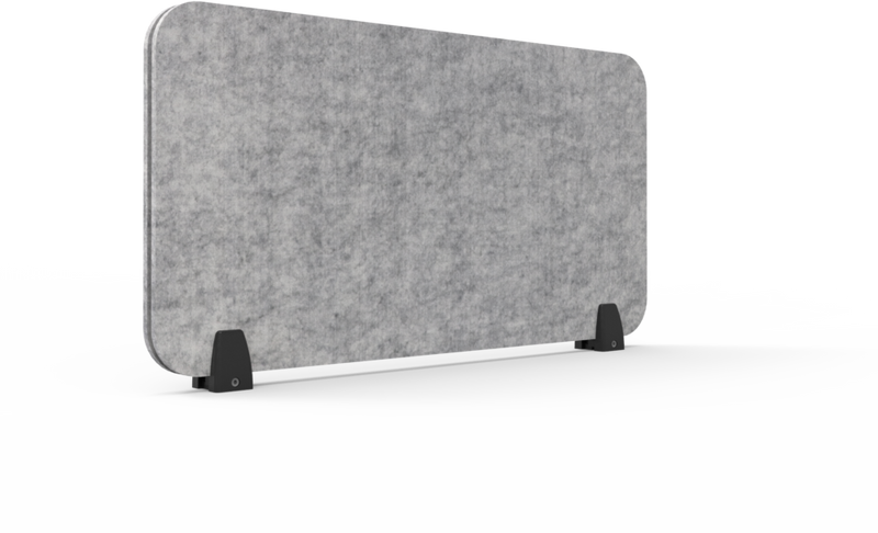 NEW Desk Mounted Eco Panel Screen - 740mm