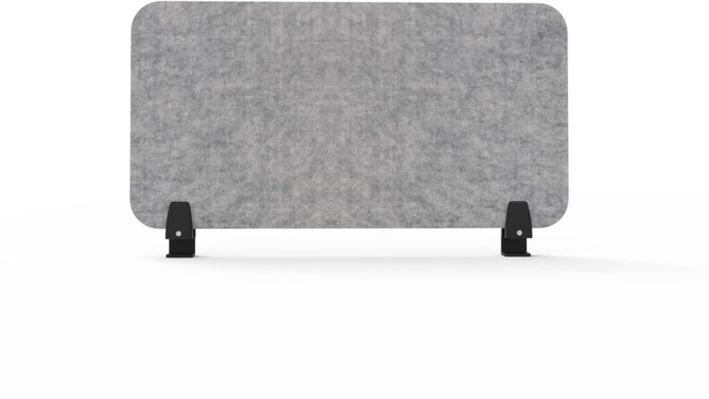NEW Desk Mounted Eco Panel Screen - 740mm