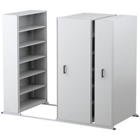 Elite Compactus 4 Bay Mobile Shelving Unit