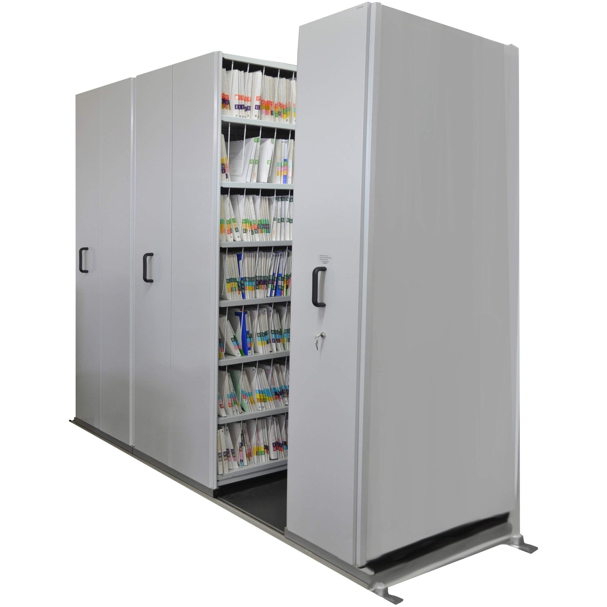 Foldable Mobile Racking Unit Compactus Unit - Mobile Shelving Unit - Elite