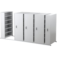 Elite Compactus 8 Bay Mobile Shelving Unit