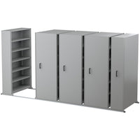 Elite Compactus 8 Bay Mobile Shelving Unit