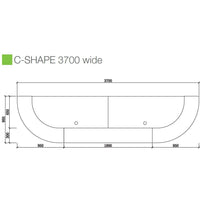 Executive Reception Counter - C Shaped