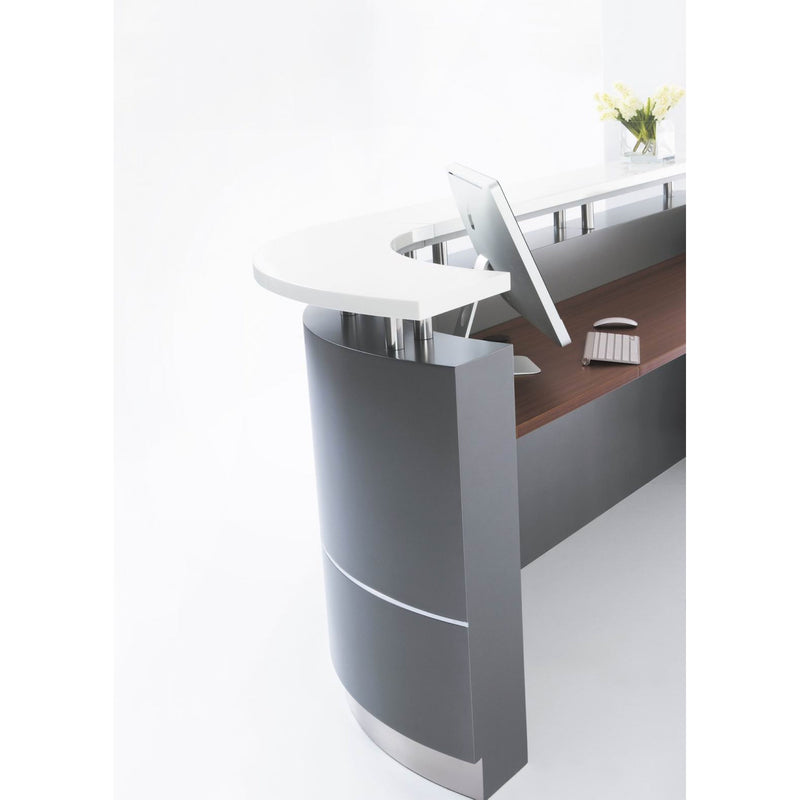 Executive Reception Counter - J Shaped