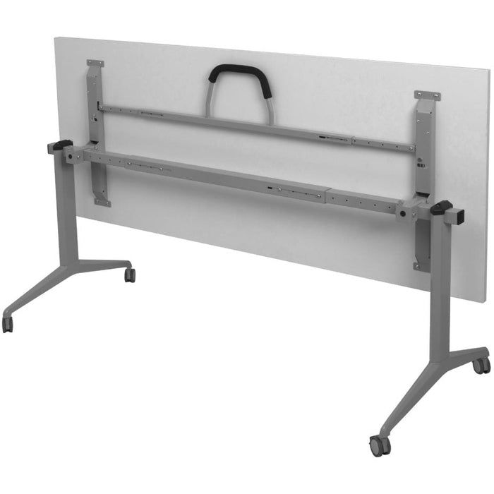 Flip Top Table (Silver Frame)