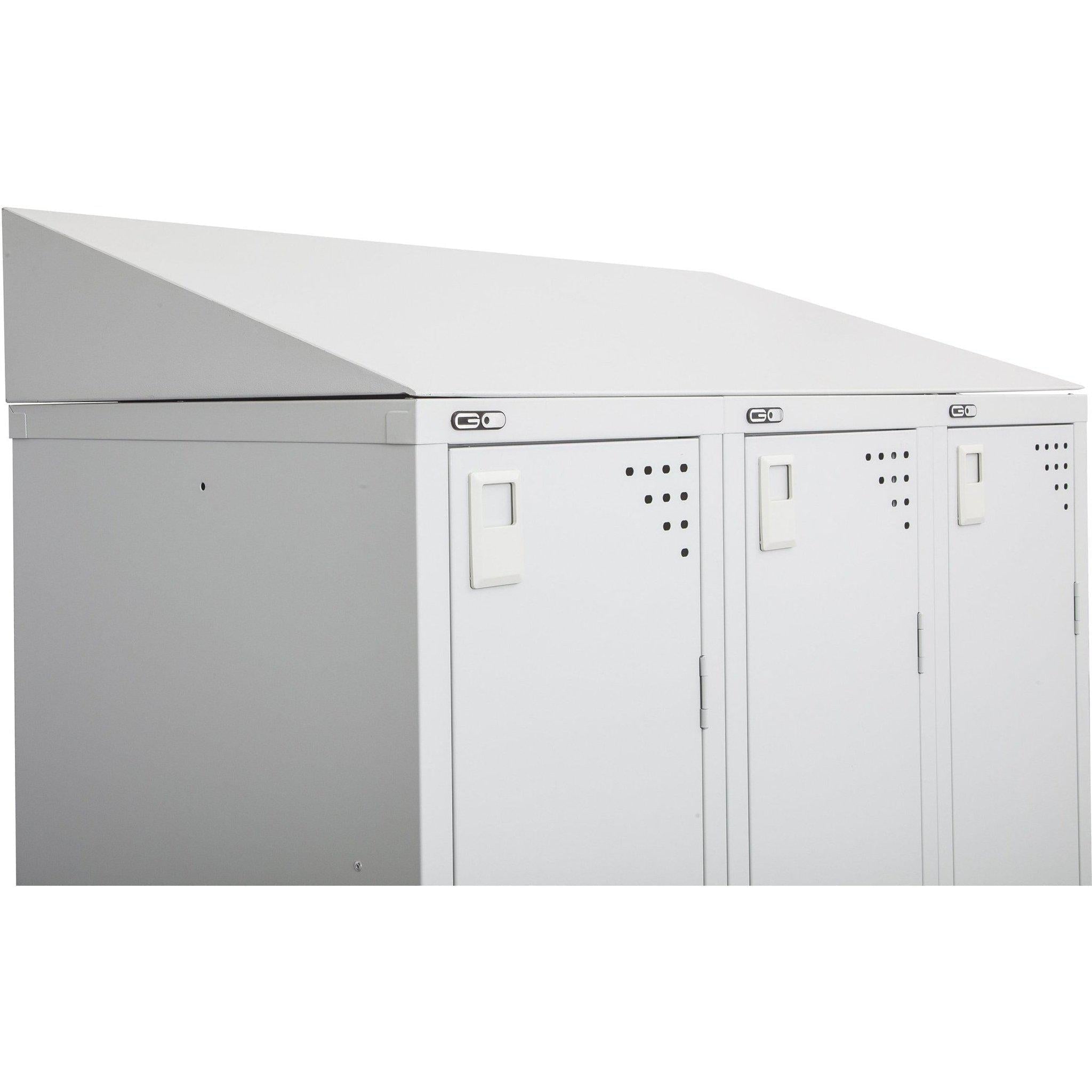 GO Steel Locker Sloping Top