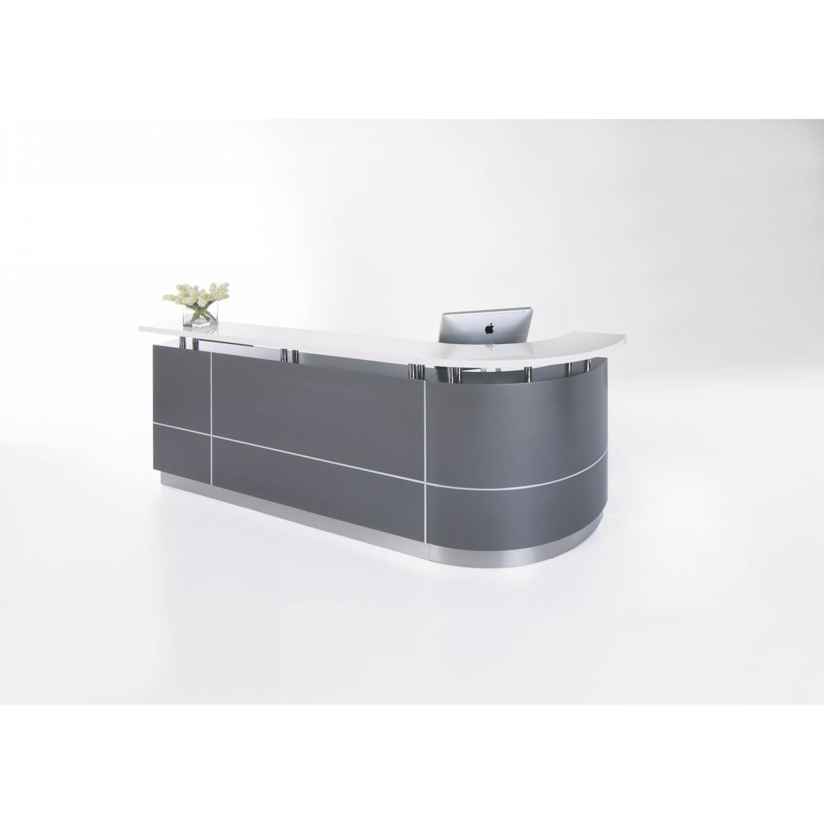 Executive Reception Counter - J Shaped