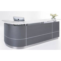 Executive Reception Counter - J Shaped