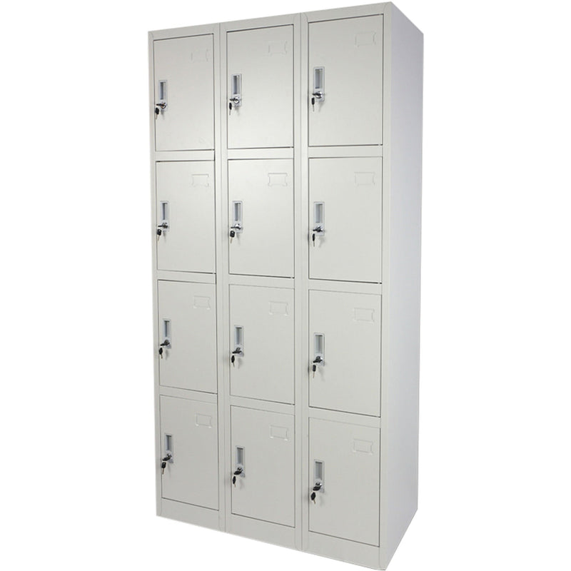 12 Door Metal Storage Locker