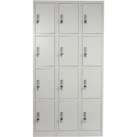 12 Door Metal Storage Locker