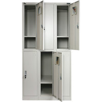 6 Door Metal Storage Locker