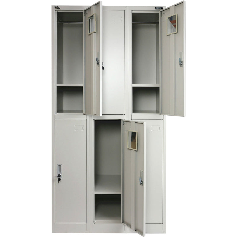 6 Door Metal Storage Locker