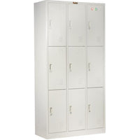 9 Door Metal Storage Locker