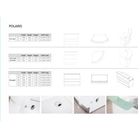 Polaris Curved Reception Counter - D1