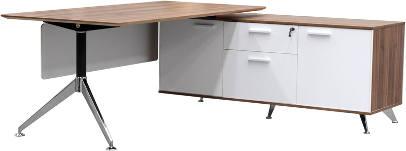 Potenza Desk With Return - Casnan Premier
