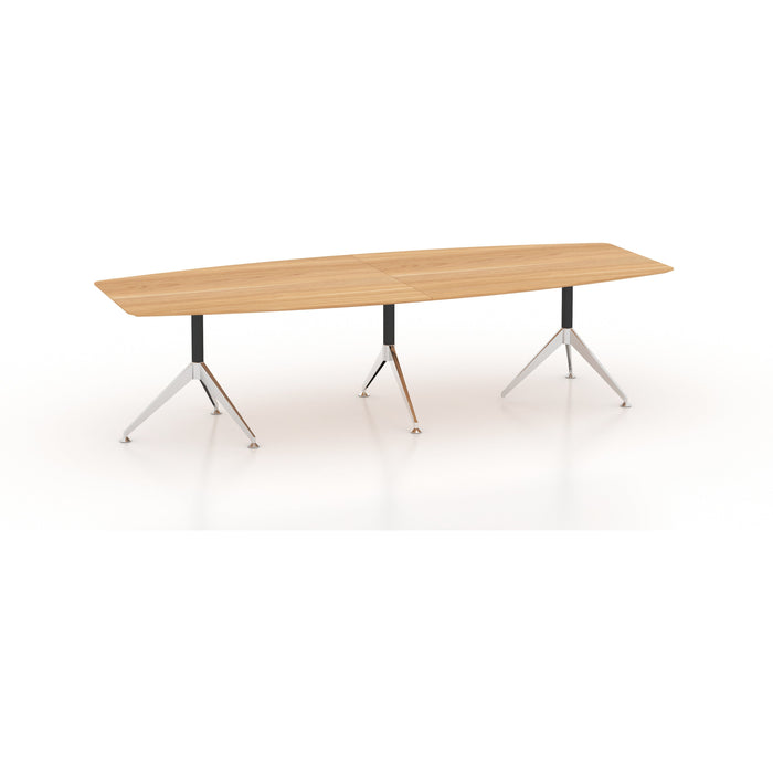 Virginia Walnut Potenza Boardroom Table - Large (3000mm x 1200mm)