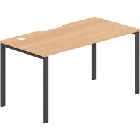 Worksmart 1 Person Single Sided Workstation - No Screen