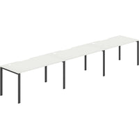 Worksmart 3 Person Single Sided Workstation - No Screen