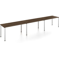 Worksmart 3 Person Single Sided Workstation - No Screen