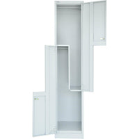 Set of 10 GO Steel Step Lockers