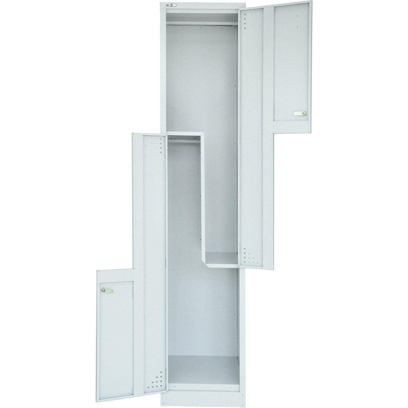 Set of 10 GO Steel Step Lockers