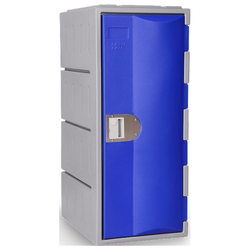 Heavy Duty Plastic Lockers 1 Tier Half Height