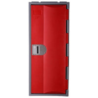 Heavy Duty Plastic Lockers 1 Tier Half Height