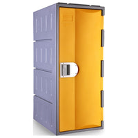 Heavy Duty Plastic Lockers 1 Tier Half Height