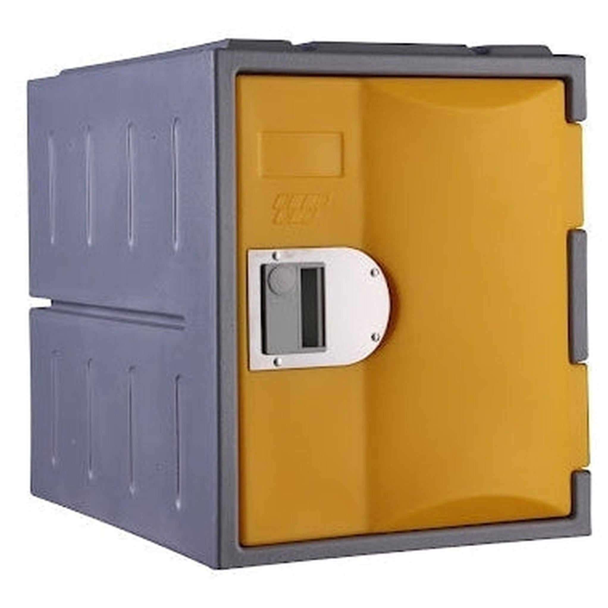 Steelco Heavy Duty Plastic Lockers 1 Tier Quarter Height