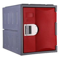 Heavy Duty Plastic Lockers 1 Tier Quarter Height