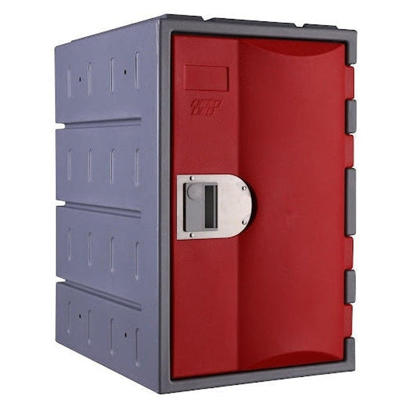 Heavy Duty Plastic Lockers 1 Tier Third Height