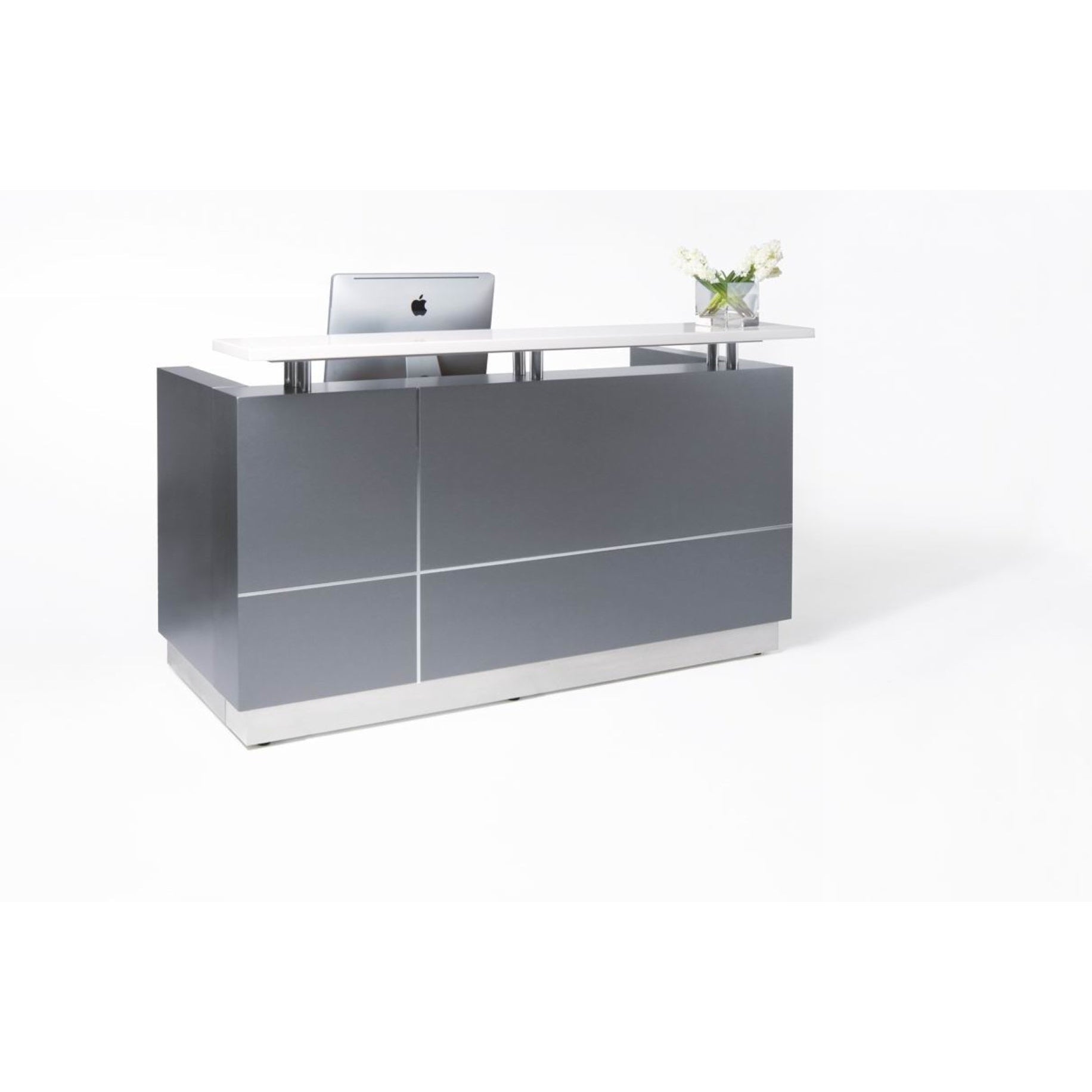 Hugo Reception Counter - Grey