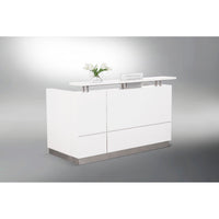 Hugo Reception Counter - White