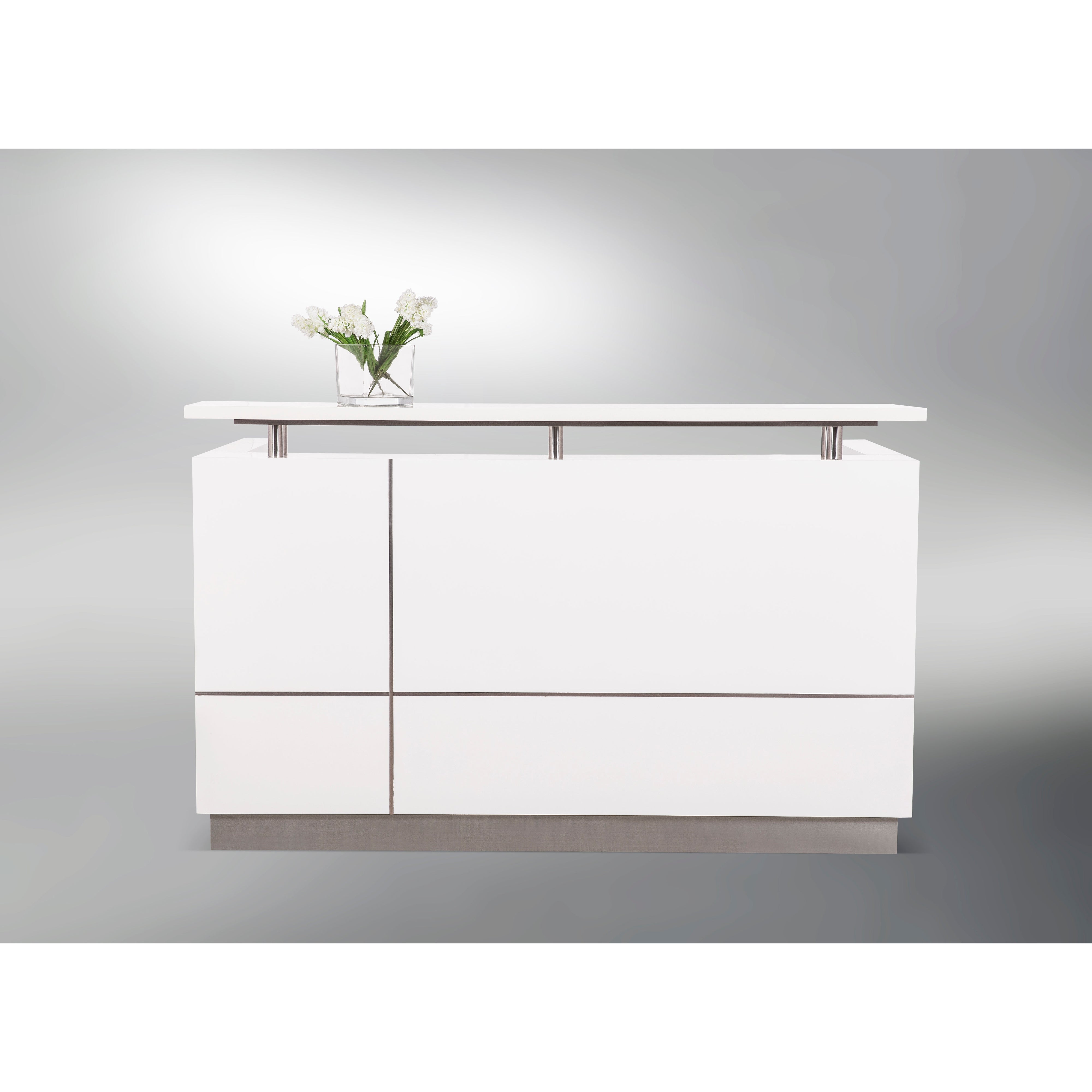 Hugo Reception Counter - White