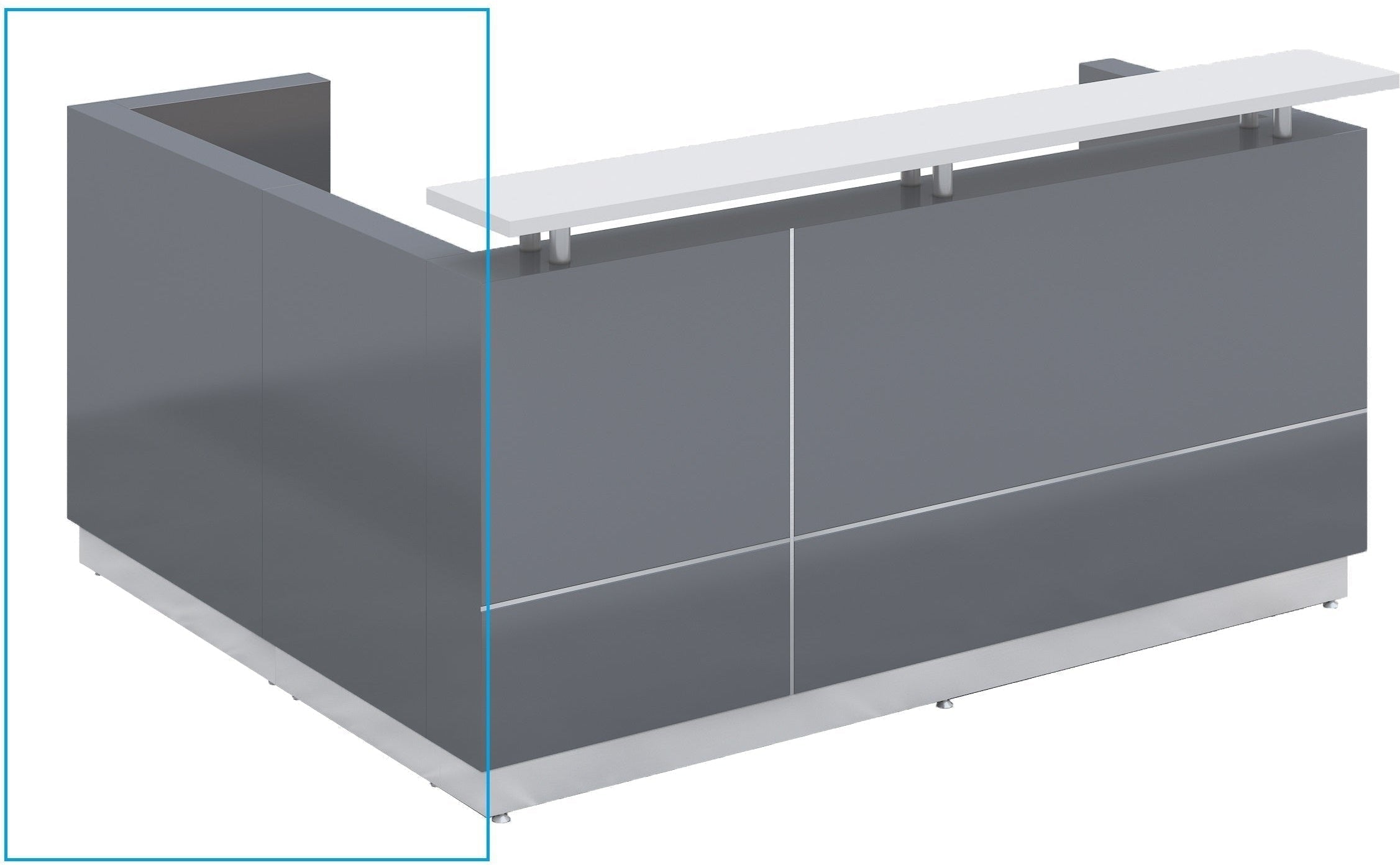 Hugo Counter Return - Grey