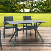 Ibiza Table Legs Medium (Suits Ibiza Table Top 1400x800)