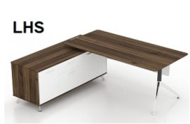 Potenza Desk With Return - Casnan Premier