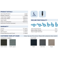 Baltimore Dual Motor Lift Chair