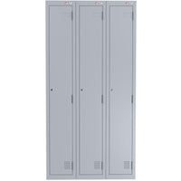 A-File 1 Tier Locker - Bank of 3 (3 Door Locker)