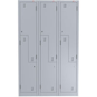 A-File 2 Step Locker - Bank of 3 (6 Door Locker)