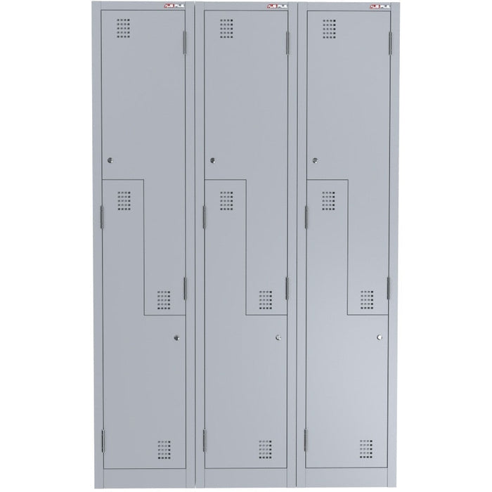 A-File 2 Step Locker - Bank of 3 (6 Door Locker)