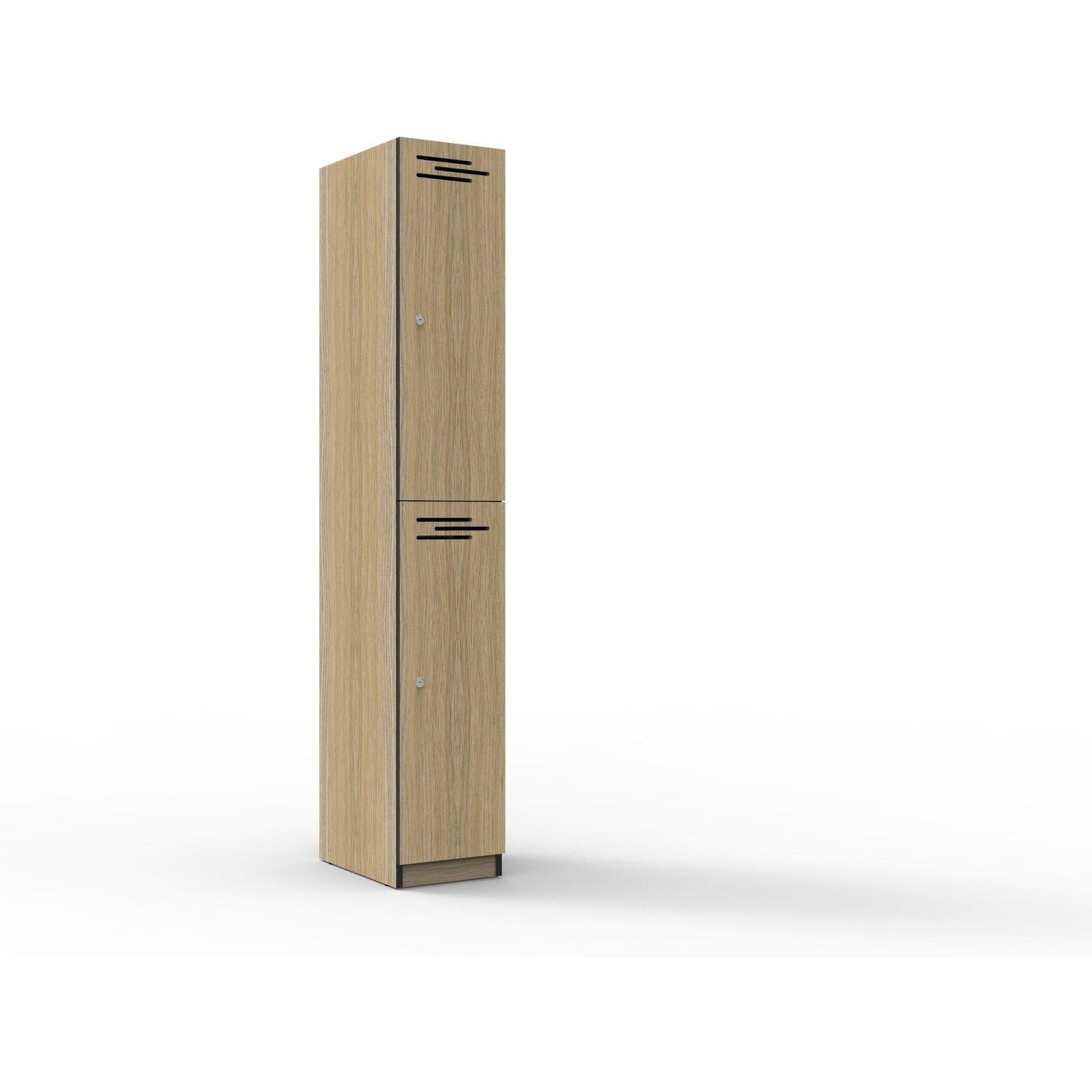 2 Door Melamine Locker