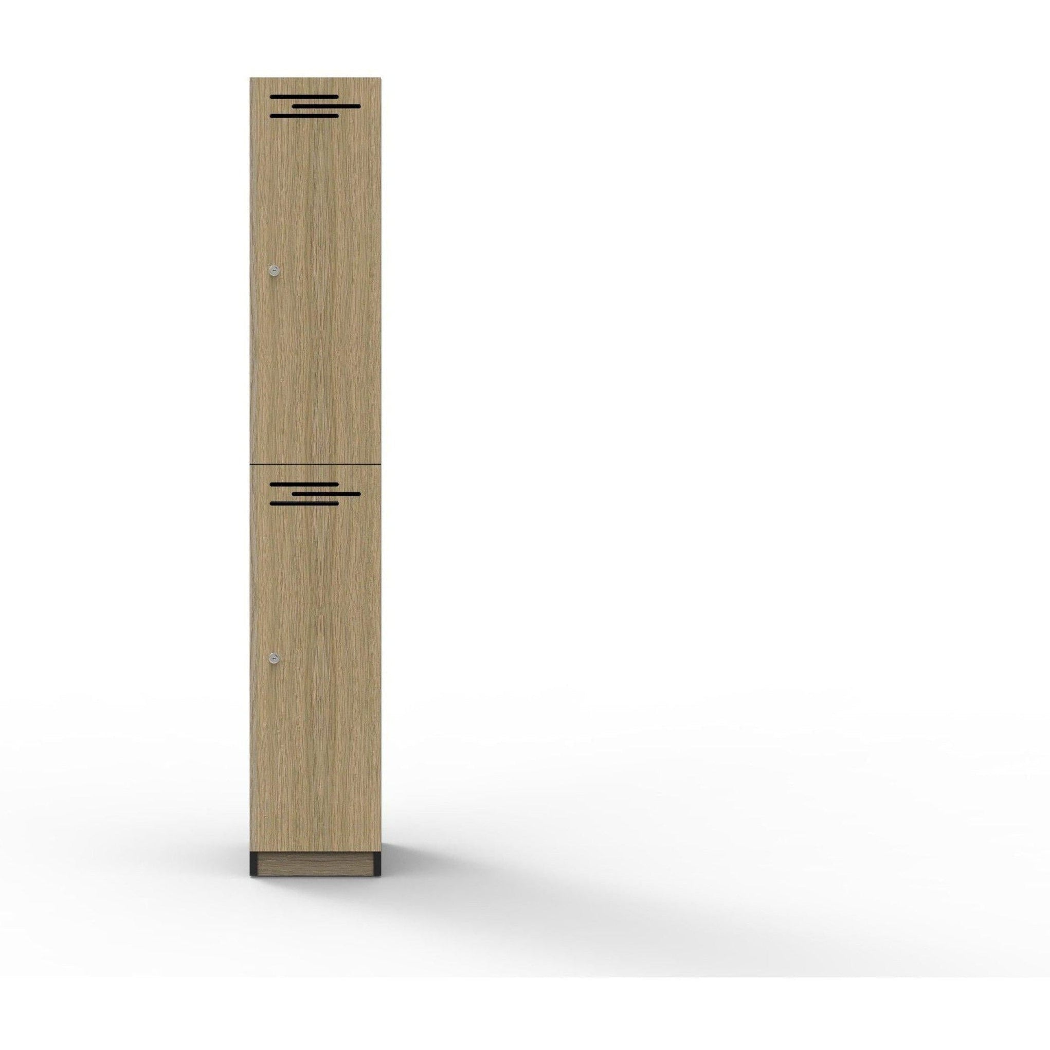 2 Door Melamine Locker