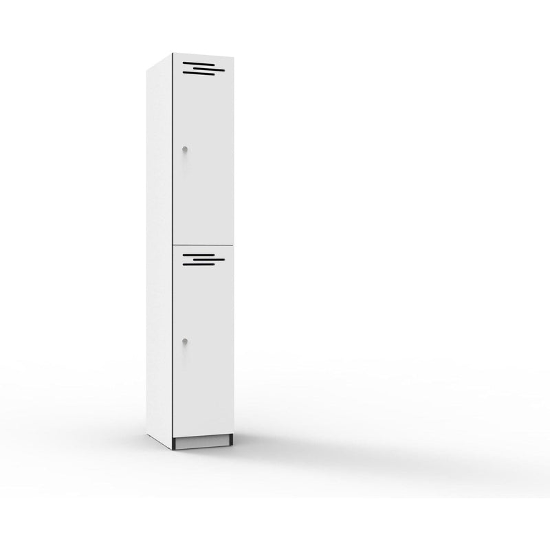 2 Door Melamine Locker