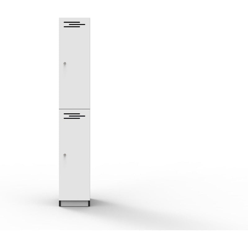 2 Door Melamine Locker