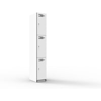 3 Door Melamine Locker