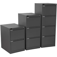 Mercury 2 Drawer Filing Cabinet