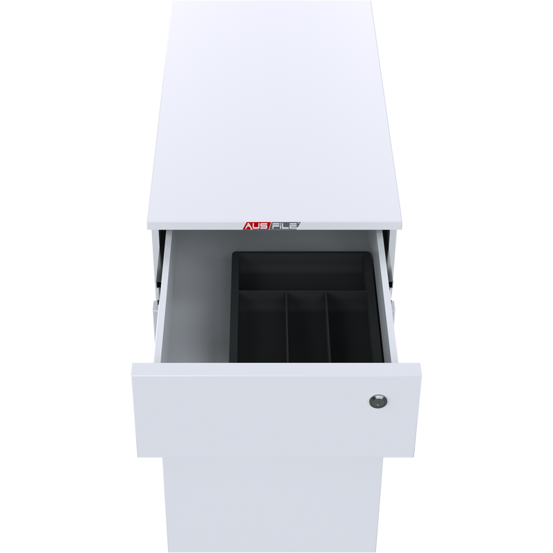 A-File 3 Drawer Mobile Pedestal - SLIM