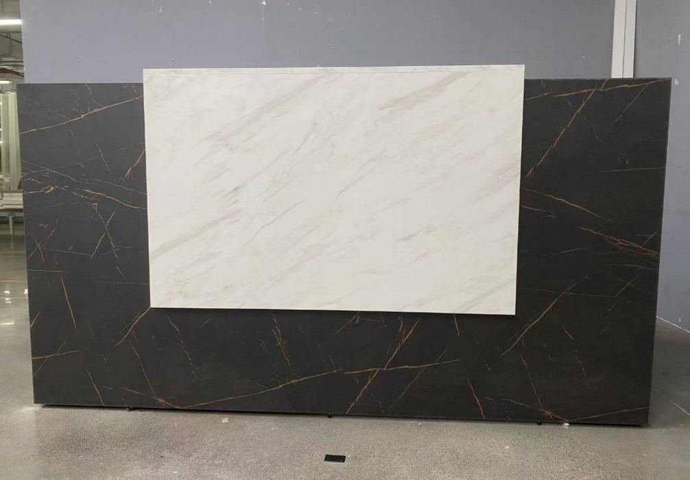 Marble Sorrento L -Shaped Reception Counter