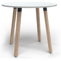 Plantation 4 Leg Round Top Bar Leaner